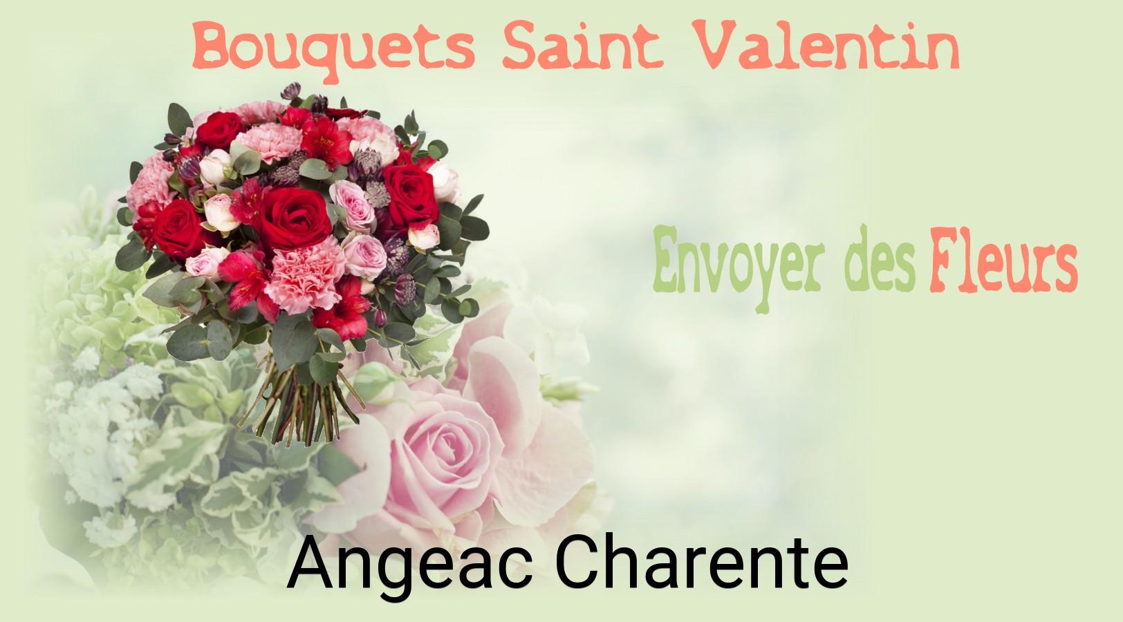 Roses de Saint-Valentin livrées à Angeac-Charente
